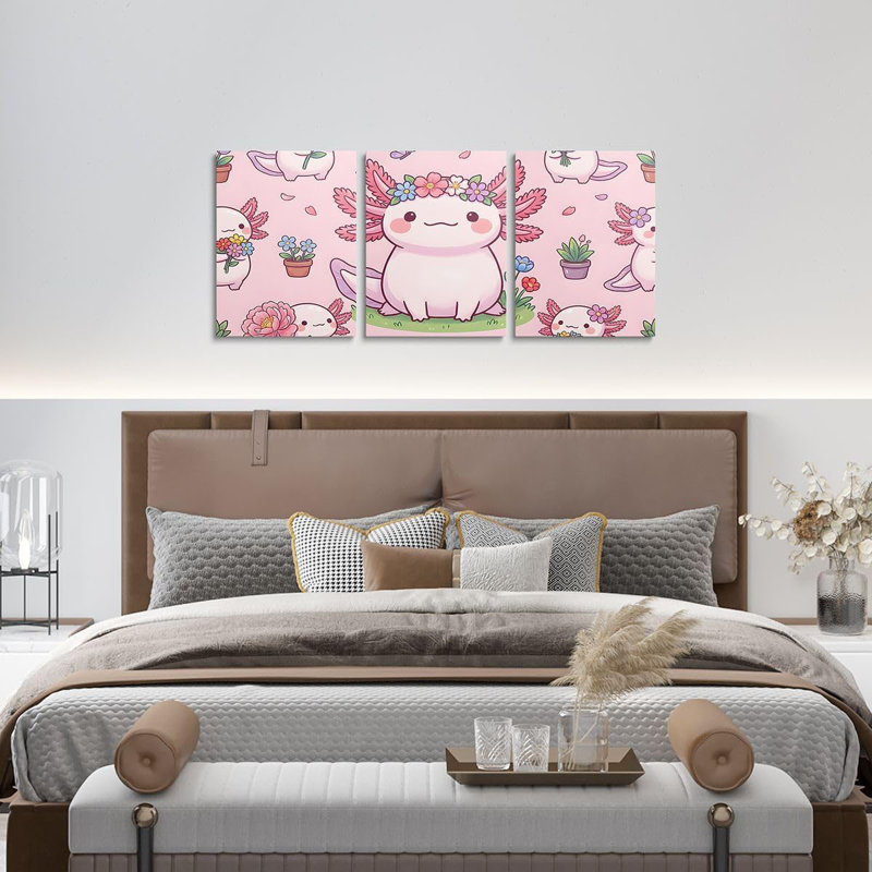 3 Piece Wrapped Canvas Wall Art