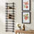 Cave Modern Round Metal Stock Wall-Mounted Wine Rack 12-Bottle in Black-1637672086