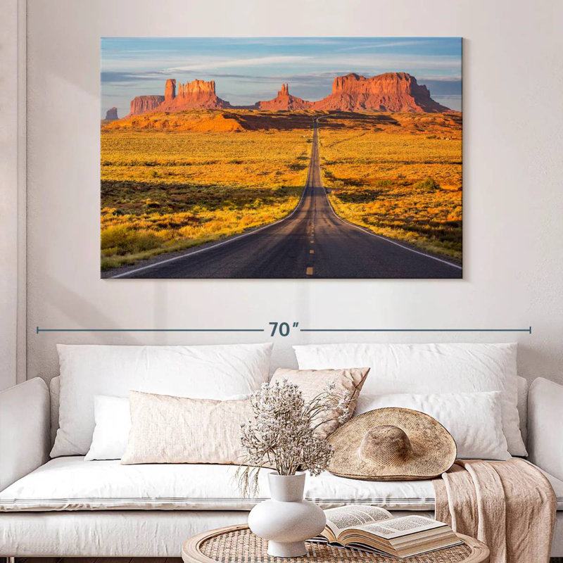 Mehar Monument Valley Open Road, H 34 po x l 51 po