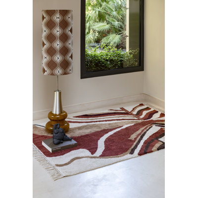 Aabas Abstract Hand Woven Area Rug