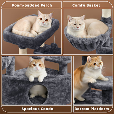 Burrowsville 46" H Cat Tree