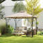 Outsunny Beige Polyester Roof for Gazebo