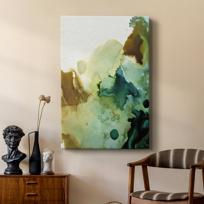 Eau et terre II - galerie Cavas sur mesure, H 27 po x l 18 po