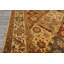 Tapis transitionnel beige en laine noué à la main 7 pi 9 po x 9 pi 10 po Agra