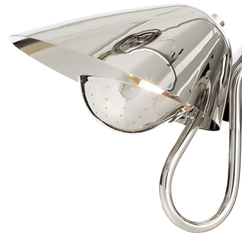 Keaton Pendant (Natural Brass), Polished Nickel