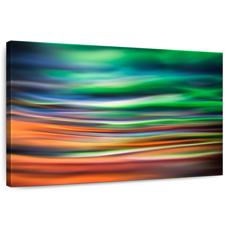 Lumières vertes Aura, H 16 po x l 24 po