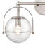 Moors 2 Light Transparent Dimmable Vanity Light-347644089