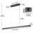 Rolde 1 - Light LED Kitchen Island Pendant-524051129-485264687