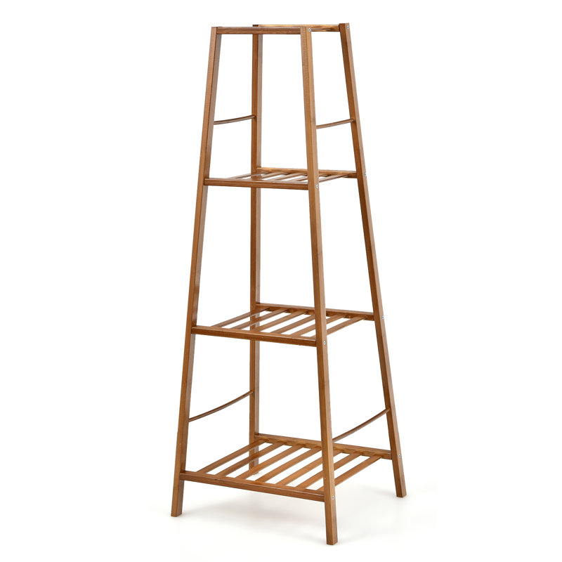 Ameyali Wood Plant Stand, Brown