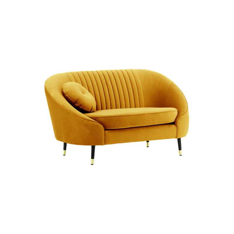 Rubio Loveseat, Mustard Yellow