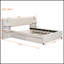 Lit plateforme tapissier avec lampes de lecture, tiroirs, lit gigogne et tablettes pour un confort et une organisation ultimes-1152879695