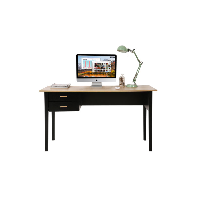 Abba Solid Wood Base Writing Desk