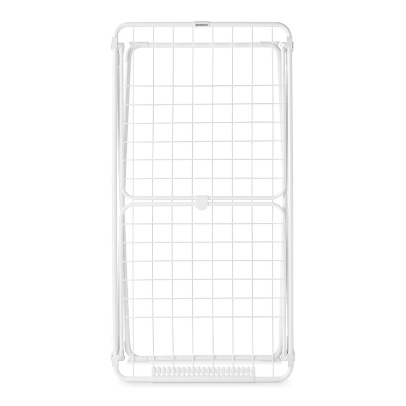 Brabantia Hangon Drying Rack Too, 112.6cm H x 198cm W x 58.8cm D, White