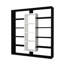 135.7cm H x 125cm W Library Bookcase-25305476