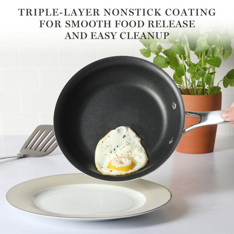 Martha Blue 10-Piece Nonstick Aluminum Enamel Cookware Set