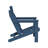 HDPE Modern Style Large Plate Adirondack Chair-114239886