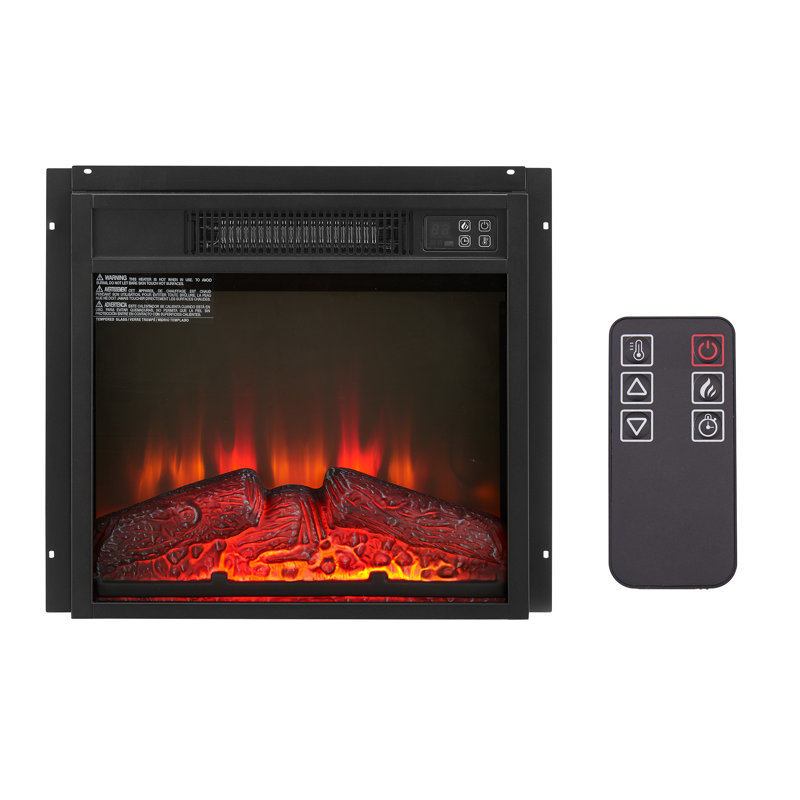 Electric Fireplace Insert 18" 1400W 120V
