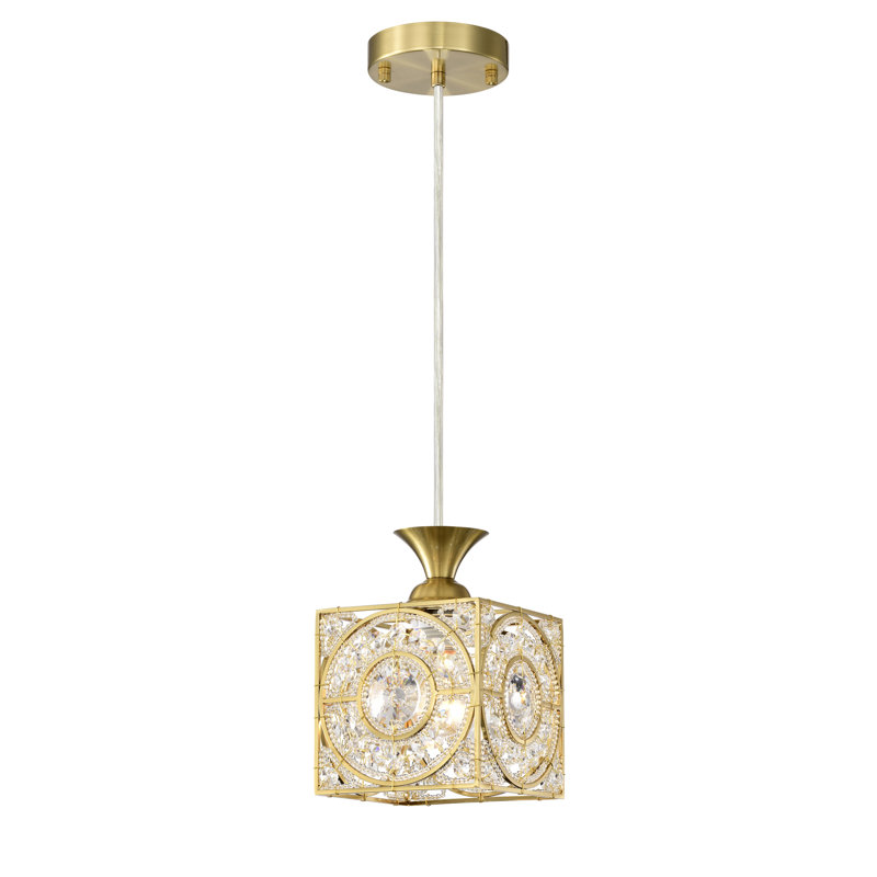 Luminaire suspendu Xanthe, Laiton