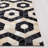 Studio Leather Flat Weave Hair On Leather Geometric Rug-959860527