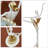 Ballerina Figurine Statue, Polyresin Dancer Sculpture