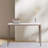 Iron Console Table With Porcelain Top
