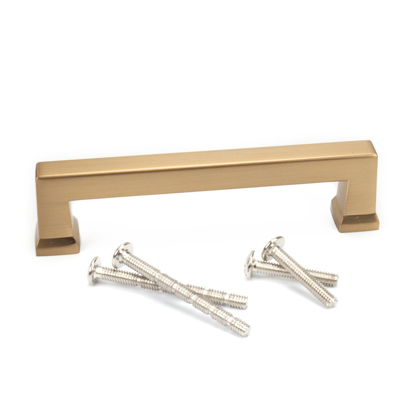 Conrad Door and Drawer Pull, Champagne Bronze, 4, 1