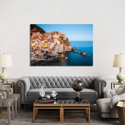 Mediterranean Town I 1 Piece Wrapped Canvas Wall Art