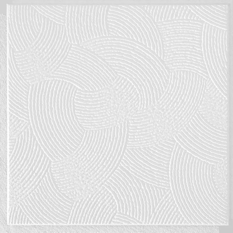 Pinehurst 1 ft. x 1 ft. White Textured Mineral Fiber Ceiling Tile