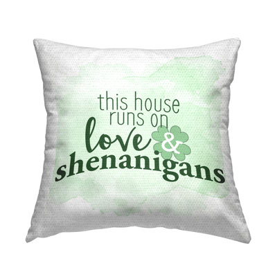 Polyester Throw Square Indoor/Outdoor Pillow Cover & Insert