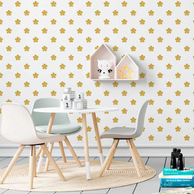 Papier peint adhésif minimaliste L 96 po x l 24 po N06107