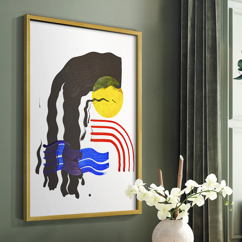 Shifting I Framed Print - Solid Wood