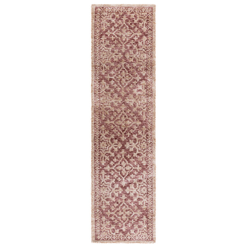 Audrey 301 Hand Tufted Performance Damask Rug, Runner 2'3" x 8'