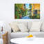 «Flower Street in Italy», reproduction d'art sur toile tendue-1679022031