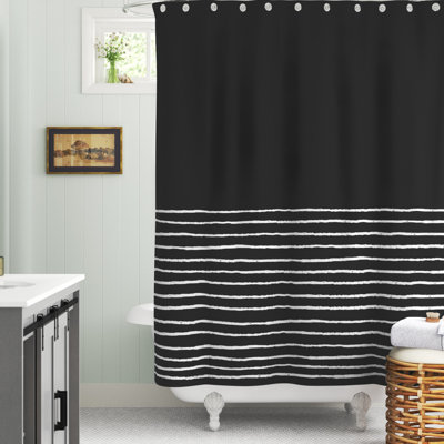 Striped Shower Curtain