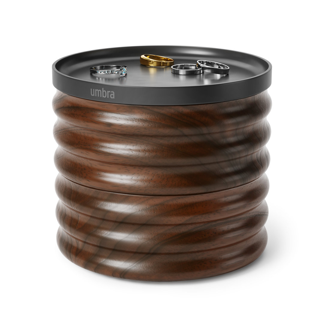 Tesora Wood Jewelry Box + Umbra 