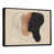 Black Floater Framed