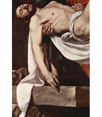 " Putting Christ In The Tomb " by Caravaggio