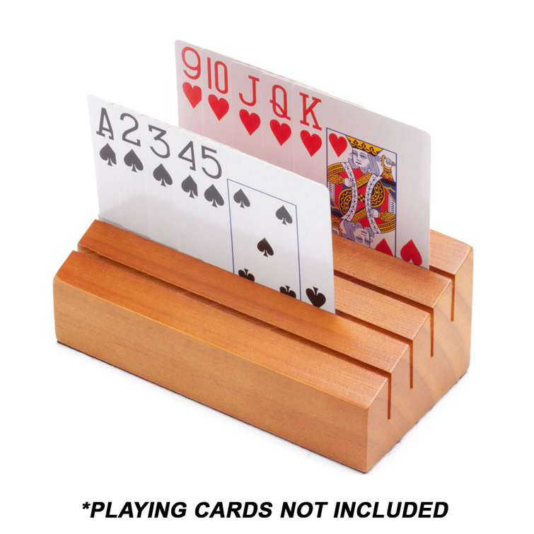 Playing Card Holder, Hand-free Plastic Game Cards Holder For Kid, Playing Cards  Holder Organized Poker/ Card Game/bridge Card/uno Card Game Holder For