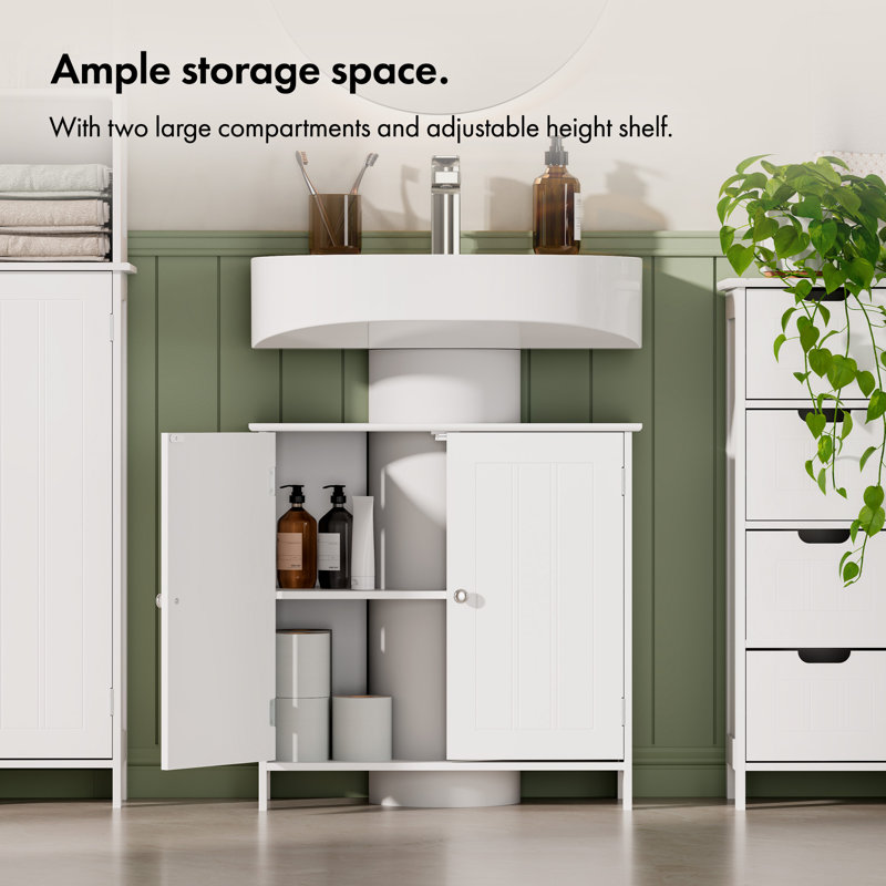 Caicos Holbrook Tongue & Groove Under Sink Bathroom Cabinet
