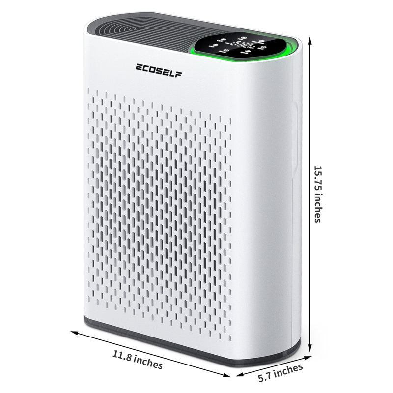 Powerful Air Purifiers for Home Large Room Up to 1400 Ft² with Air Quality Monitor 20dB Sleep Mode, Air Purifier for Bedroom Office Living Room for Pets, Dust Smoke PoIIen Dander Smell