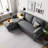 82" Reversible Sectional Sofa-101757522