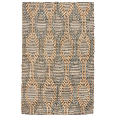 Jute / Sisal and Cotton Geometric Indoor Rug