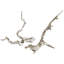 Sculpture branche dérivante