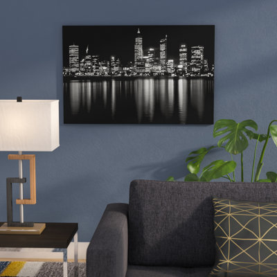 " Downtown City " by Unknown Artist