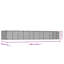 Grande cage pour chien en acier galvanisé gris Vidaxl-136992127-136992131