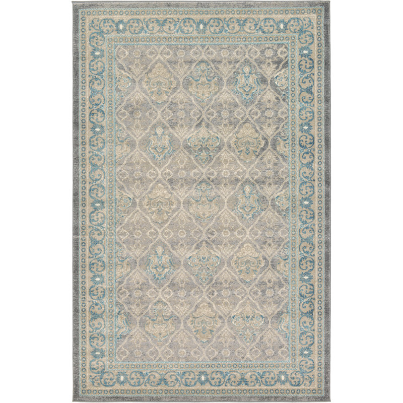Patchway Geometric Indoor Rug, Rectangle 3'3" x 5'3"