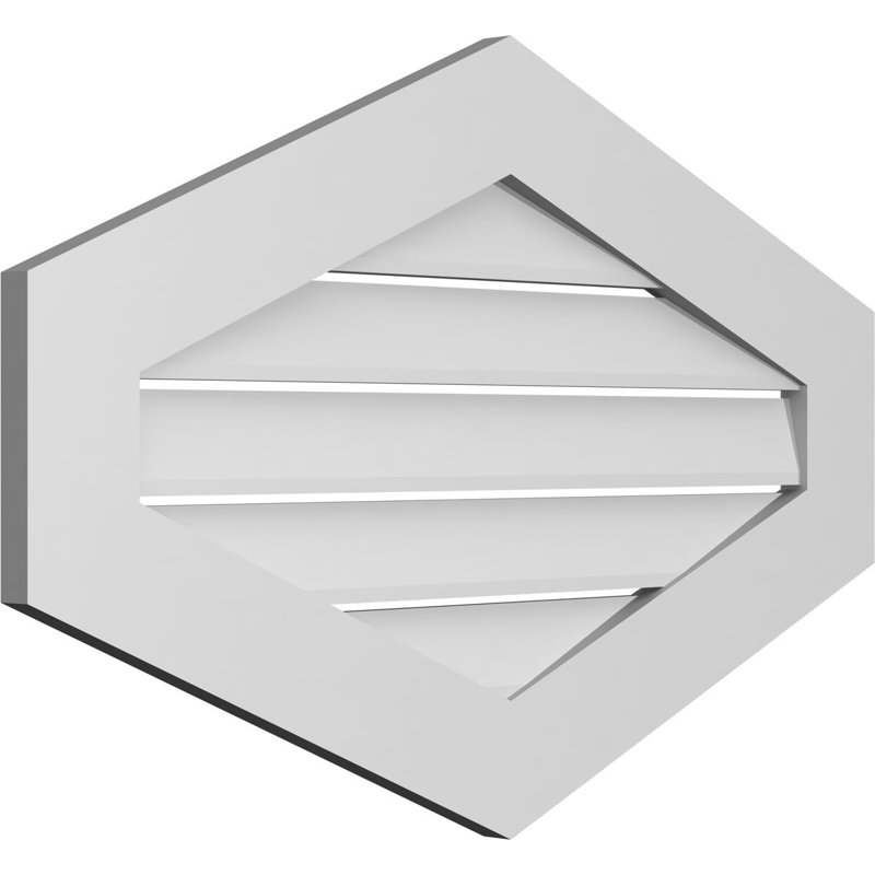 Pente verticale verticale en uréthane 5 pi, H 22 po x l 34 po x P 1 po