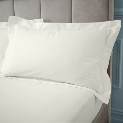 180 Thread Count Egyptian 100% Cotton Oxford Pillowcase