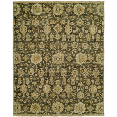 Hand Knotted Wool Southwestern Indoor Rug