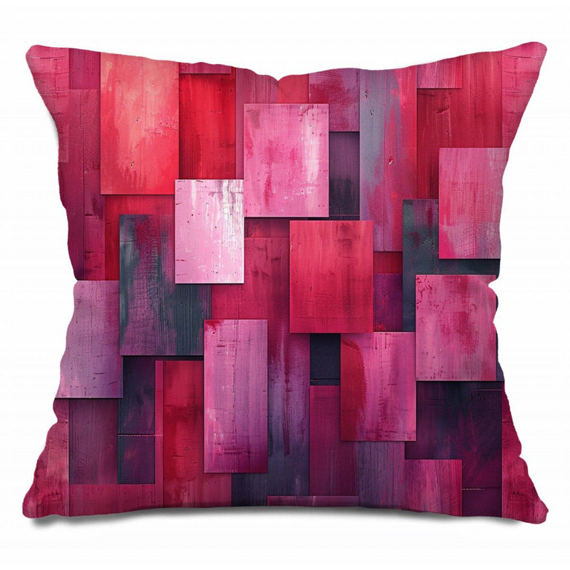 Coussin Abstract Cubism, Art coussins - 12175, H 20 po x l 20 po